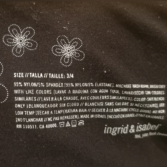 MATERNITY tank, by Ingrid & Isabel, Ruched tunic, Plus size 3/4 14-20 - Picture 5 of 5